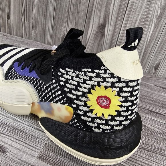 Adidas Trae Young 2 Flower Basketball Shoes Sneakers-IG2590-Men\'s Size 11.5 NEW main image 4